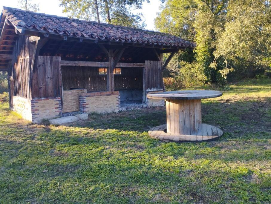 Ancienne Grange Landaise Villa Brocas Exterior photo